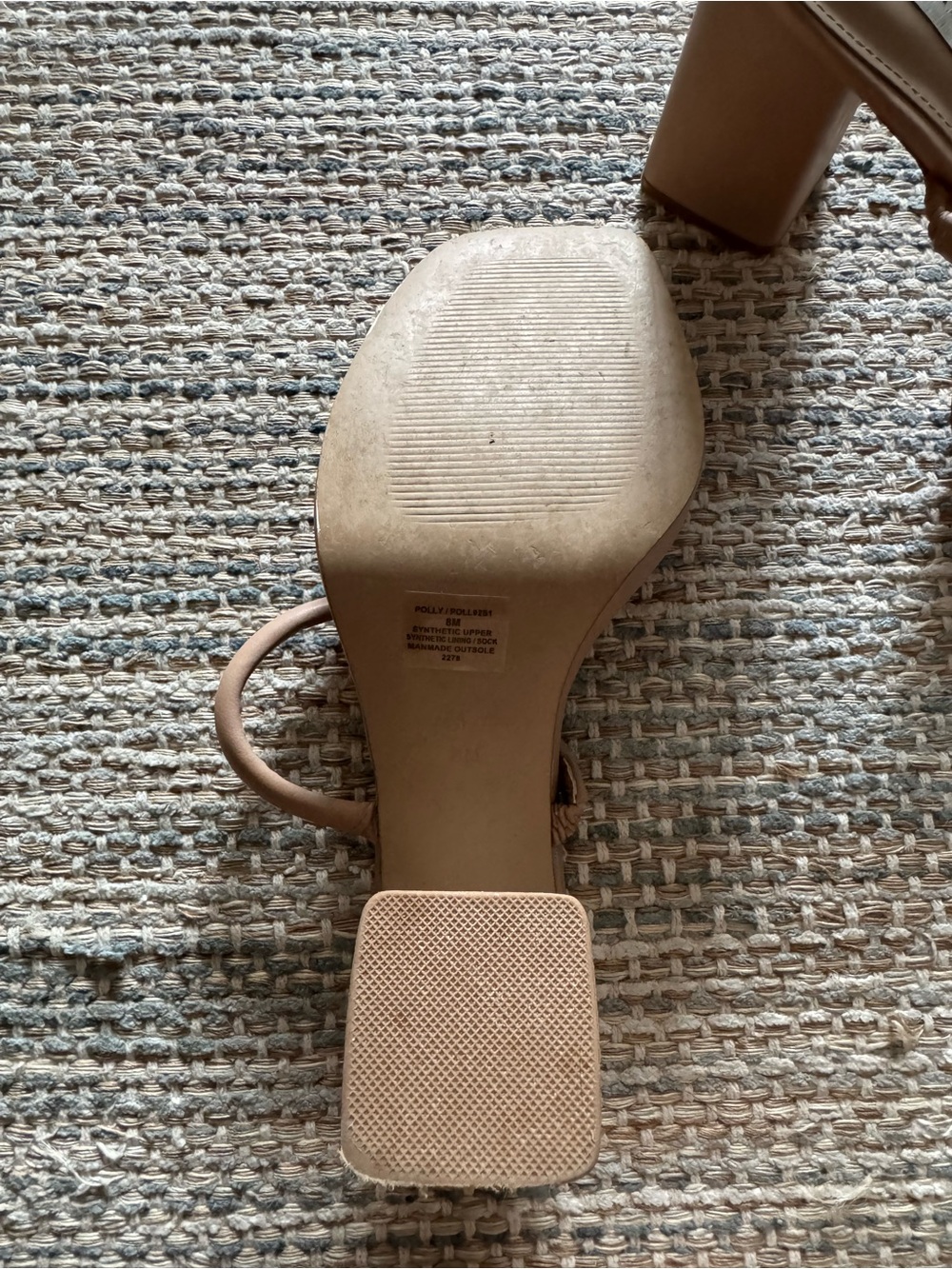 Steve Madden Polly Sandal in natural - Picture 2 of 4